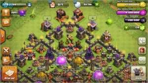 CLASH OF CLANS CV 10 SEMI FULL