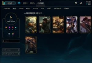 Conta LOL Gold 3 - MMR ALTO - League of Legends