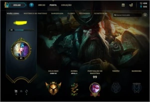 Conta LOL Gold 3 - MMR ALTO - League of Legends