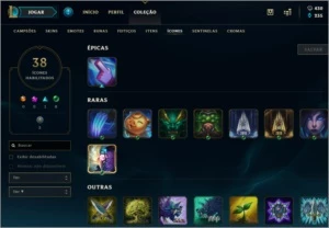 Conta LOL Gold 3 - MMR ALTO - League of Legends