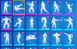 Todos os passes Fulls, 22+ Skins de Loja, 97 Picaretas, 103 - Fortnite