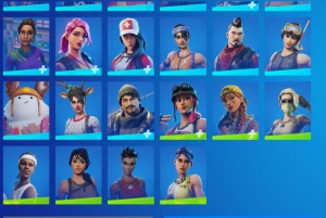 Todos os passes Fulls, 22+ Skins de Loja, 97 Picaretas, 103 - Fortnite