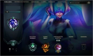 Conta lol s2/plat 3/Todos Campeões/168 Skins/250 icones - League of Legends