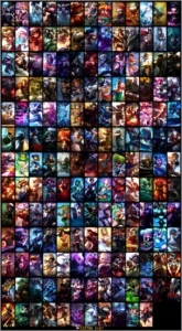 Conta lol s2/plat 3/Todos Campeões/168 Skins/250 icones - League of Legends
