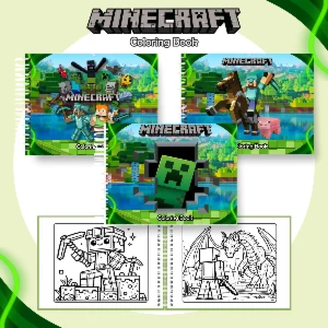 Livro de colorir - Minecraft