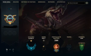 Conta LOL Inativa - League of Legends