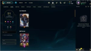 Conta League of Legends - Skins/Champions LOL