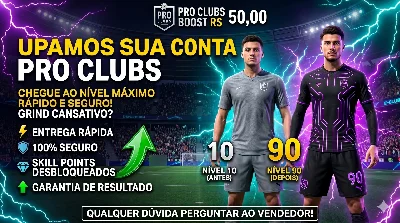 Up Pro Clubs Eafc 26 Qualquer Build - FIFA