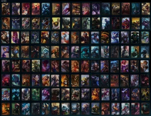 Conta League of Legends Level 425 e 328 skins LOL