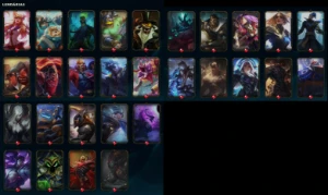 Conta League of Legends Level 425 e 328 skins LOL