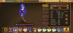Summoners war Lv50  Veromos + Chandra 6★ | + 9x 5★ | a17