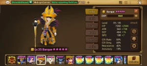 Summoners war Lv50  Veromos + Chandra 6★ | + 9x 5★ | a17