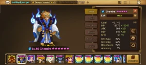Summoners war Lv50  Veromos + Chandra 6★ | + 9x 5★ | a17