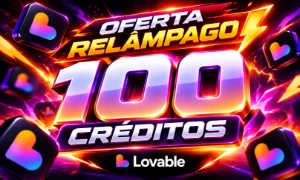 Créditos Lovable - Na Sua Conta - 100 Créditos (Workspace) - Outros
