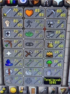 CONTA RUNES TOTAL LVL 1261 - Runescape RS