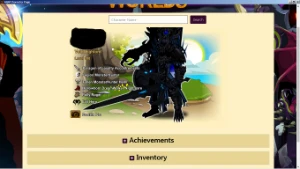 AQW CONTA com mais de 6 anos de Game - Adventure Quest World