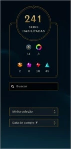 Conta de LoL - League of Legends