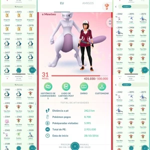 Conta Pokemon Go Nível 31 - Pokémon