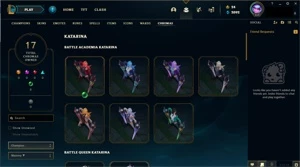 Conta G4 (S11 S12) com 142 skins - League of Legends LOL