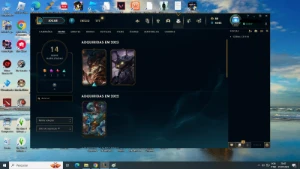 Conta League of Legends Platina III LOL
