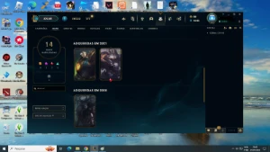 Conta League of Legends Platina III LOL
