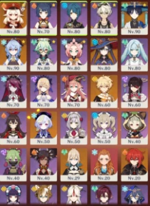 Vendendo conta de Genshin (Leia a descrição!!) - Genshin Impact