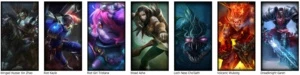CONTA LEAGUE OF LEGENDS BR- 8 SKINS - 25 CHAMP - UNRANKED LOL