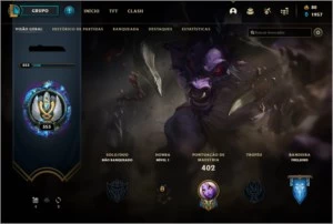 CONTA LOL LV 353 - League of Legends