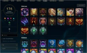CONTA LOL LV 353 - League of Legends