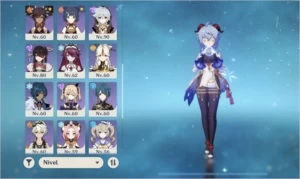 Ar55. Ganyu, Kazuha, Hutao, zhongli, Eula, kokomi e mais - Genshin Impact