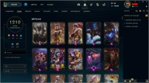 CONTA LOL-PAX TF-RIVEN CAMPEONATO ÚNICA - League of Legends
