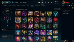 CONTA LOL-PAX TF-RIVEN CAMPEONATO ÚNICA - League of Legends