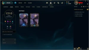 CONTA LOL-PAX TF-RIVEN CAMPEONATO ÚNICA - League of Legends