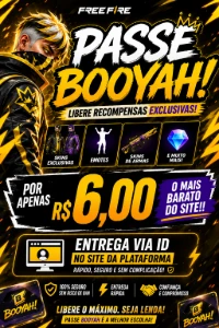 ⭐ Passe Booyah | Free Fire - Assinaturas e Premium