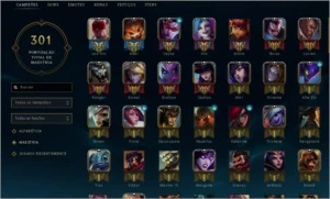 CONTA LOL PLATINA 2 - League of Legends