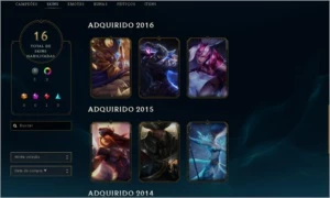 CONTA LOL PLATINA 2 - League of Legends