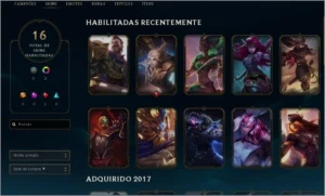 CONTA LOL PLATINA 2 - League of Legends