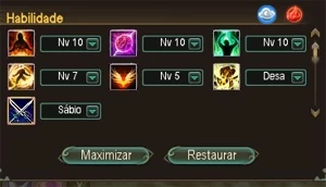 SK COMBO 2-2-2 FULL FOR 50K CÉU APICE 50K DE ATK CASSIOPEIA - Perfect World PW