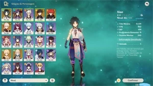 [AR50] XIAO, ZHONGLI, DILUC C1, MONA, KAZUHA, JEAN - Genshin - Genshin Impact