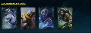 Conta do lol Diamante criada em 2012 - League of Legends