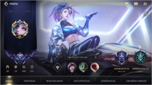 ESMERALDA IV + 13 SKINS + 39 CAMPEÕES + PASSE WILD COMPLETO - League of Legends: Wild Rift LOL WR