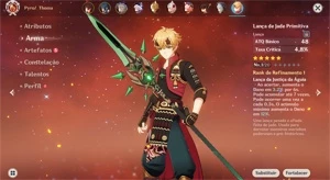 Reroll da QiQi + Lança de Jade - Genshin Impact