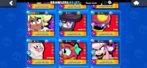 Conta de Brawl stars 52k Trofeus