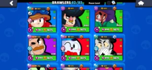 Conta de Brawl stars 52k Trofeus