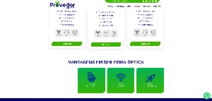 Site Pronto Para Provedor de Internet em PHP - 2º modelo - Outros