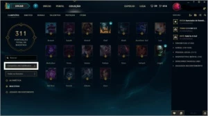 CONTA LEAGUE OF LEGENDS - PLATINA 1 - 63 SKINS LOL