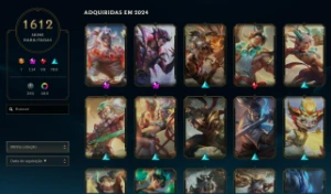 Conta LOL RARA FULL SKIN 1600+ Skins/Valorant 148+ Skins - League of Legends