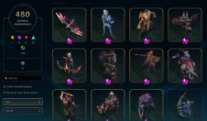 Conta LOL RARA FULL SKIN 1600+ Skins/Valorant 148+ Skins - League of Legends