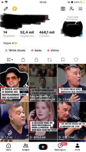 Conta Tiktok 52K De Seguidores - Redes Sociais