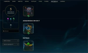 conta smurf platina 2 - League of Legends LOL